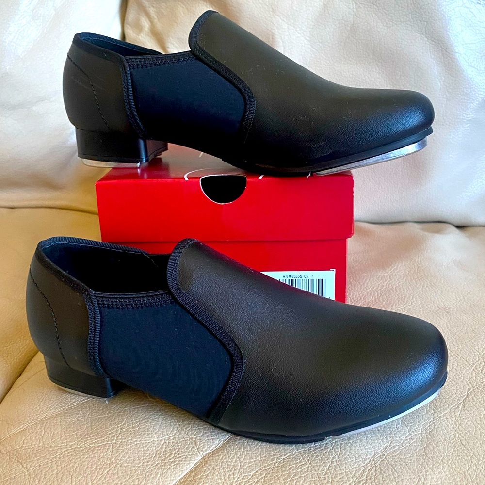 Capezio Black Tap Shoes for Kids